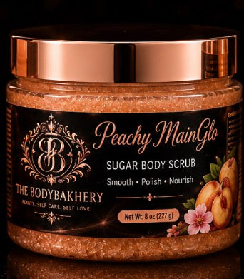 Peachy MainGlo Body Scrub