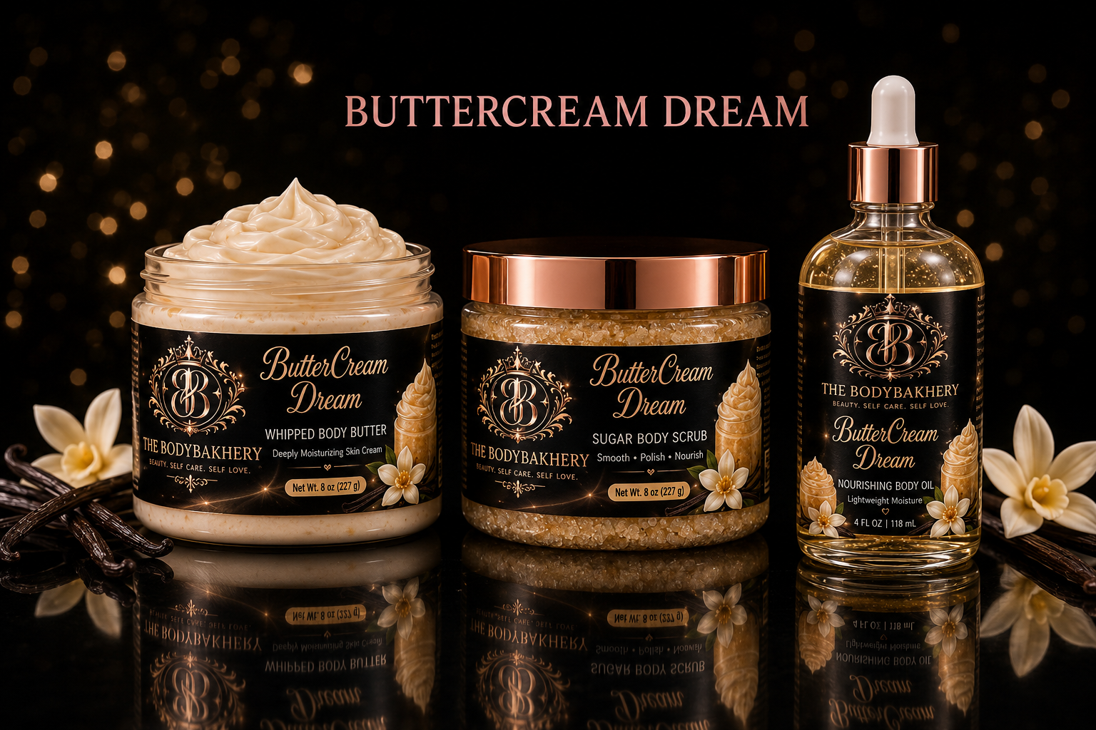 ButterCream Dream Body Care Collection - The Body BakHery